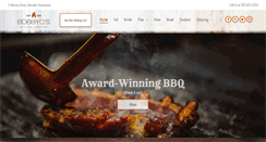 Desktop Screenshot of bobbyqsrestaurant.com